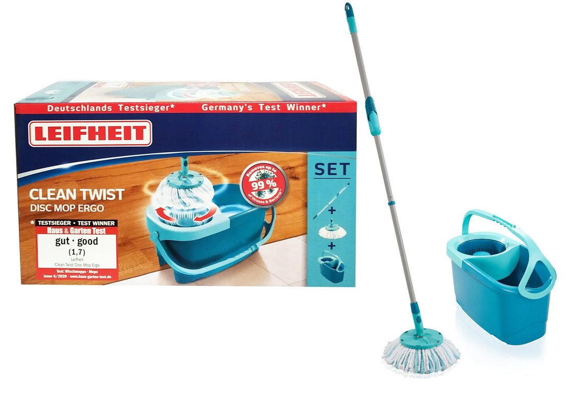 Zestaw Clean Twist Disc Mop Ergo Leifheit Sklep Eprzydasie Pl