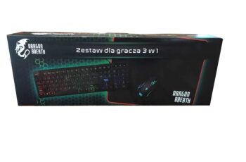 Zestaw dla Gracza Klawiatura Mysz Podkładka od Dragon Breath - obrazek 3