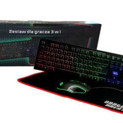 Zestaw dla Gracza Klawiatura Mysz Podkładka od Dragon Breath