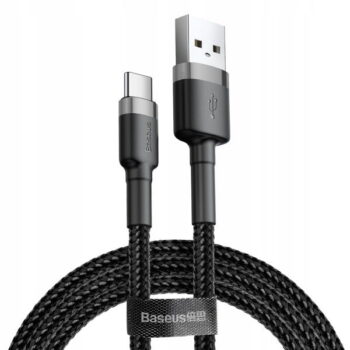 Kabel Szybkiego Ładowania USB A na USB C 2A Baseus - obrazek 2