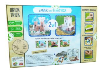 Buduj z Cegły Zamek lub Strażnica 2w1 Brick Trick - obrazek 2