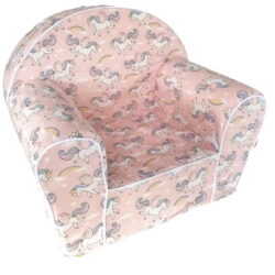 Fotelik Dziecięcy Smukee Sofa Pufa Jednorożec