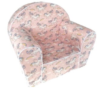 Fotelik Dziecięcy Smukee Sofa Pufa Jednorożec