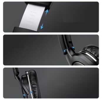 Baseus Encok D02 Pro Słuchawki Bezprzewodowe Nauszne Bluetooth 5.0 Mini Jack - obrazek 5