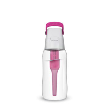 Butelka filtrująca Dafi SOLID 0,5 l flamingowa + filtr węglowy - obrazek 2