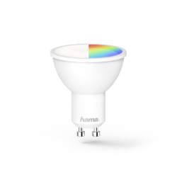 Hama Żarówka LED WIFI GU10, 5,5W RGB+CCT 400lm A+