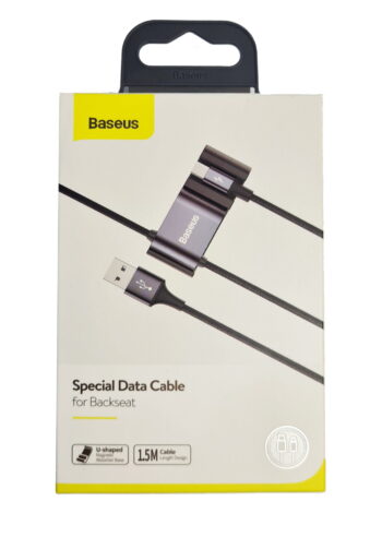 Baseus Kabel USB C HUB ładowarka Przedłużka 1,5m 2x USB