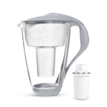Szklany Dzbanek Filtrujący Dafi Crystal LED 2 l Szary
