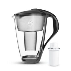 Szklany Dzbanek Filtrujący Dafi Crystal LED 2 l Czarny