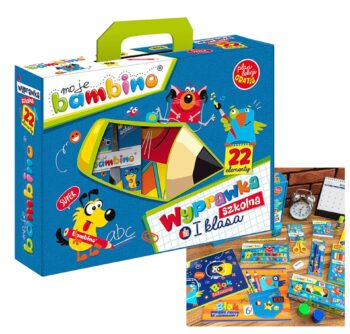 Wyprawka Skolna 22 Elementy dla 1 Klasy Bambino