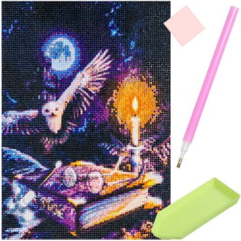 Mozaika Diamentowa Haft Sowa Harry Potter Zestaw - obrazek 2