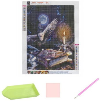 Mozaika Diamentowa Haft Sowa Harry Potter Zestaw - obrazek 4