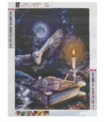 Mozaika Diamentowa Haft Sowa Harry Potter Zestaw - obrazek 3