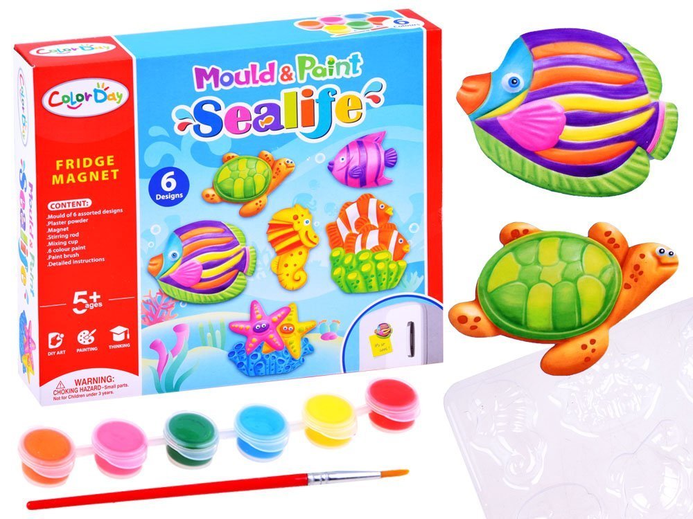 Kreatywny Zestaw Magnesy DIY Zrób to Sam Ocean