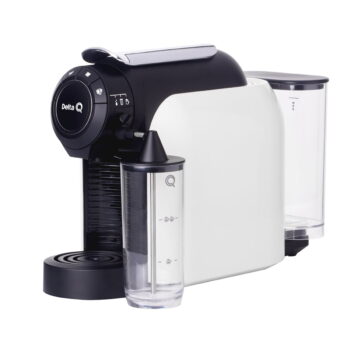 Ekspres kapsułkowy Delta Q Milk Qool Evolution 19 Bar Biały - obrazek 2