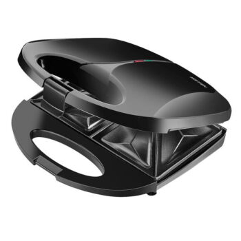 Opiekacz do Kanapek Toster Hoffen SM-2324-W biały 750 W Czarny
