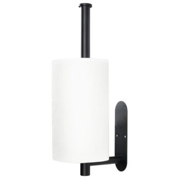 Uchwyt Wieszak na Ręcznik Papierowy Metalowy Czarny Loft - obrazek 3