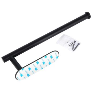 Uchwyt Wieszak na Ręcznik Papierowy Metalowy Czarny Loft - obrazek 7