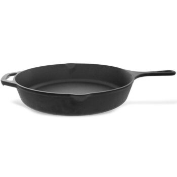 Patelnia Żeliwna Okrągła 30 cm Talerz Żeliwny - obrazek 2