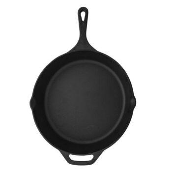Patelnia Żeliwna Okrągła 30 cm Talerz Żeliwny - obrazek 4