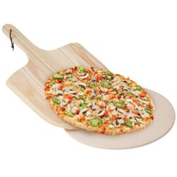 Kamień do Pieczenia Pizzy Forma z Deską 33cm