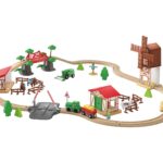 Playtive Zestaw do Zabawy Kolejką Gospodarstwo Farma 56 el.