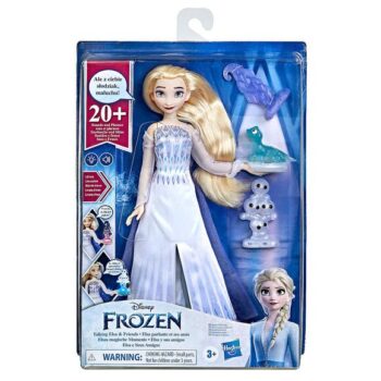 Lalka Elsa Frozen Magiczna Moc Kraina Lodu Mówi po Polsku - obrazek 3