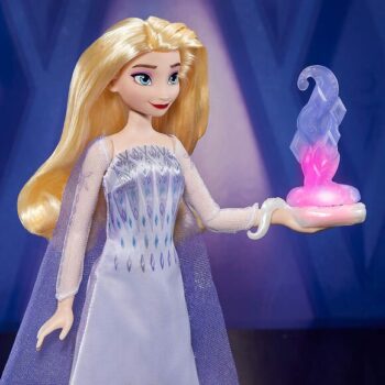 Lalka Elsa Frozen Magiczna Moc Kraina Lodu Mówi po Polsku - obrazek 5