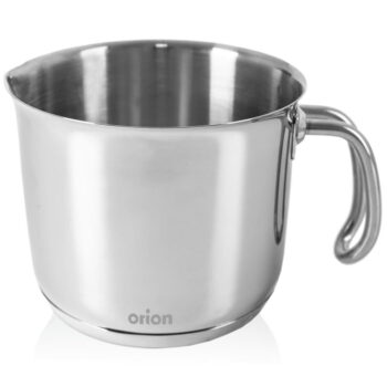 Garnek do Gotowania Mleka Stalowy 12,5 cm 1 l ANETT