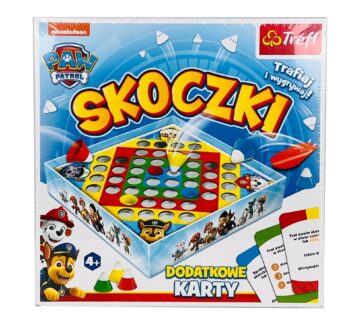 Skoczki Zręcznościowa Gra Planszowa Psi Patrol Trefl