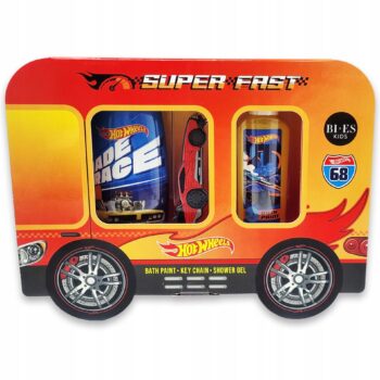 Hot Wheels Super Fast Zestaw do Kąpieli Prezent