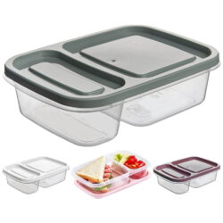 Pojemnik na Żywność Dzielony 750ml 2 części Lunchbox