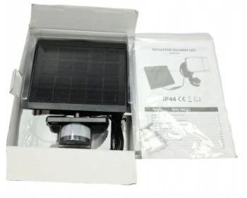 Lampa Reflektor Solarny LED z Panelem Lethe