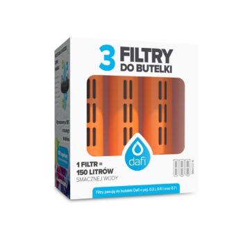 Dafi 3 Filtry do Butelki Filtr SOFT i SOLID