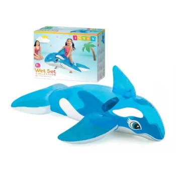 Dmuchany Delfin Orka do Pływania Basenu Gadżet