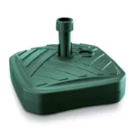 Podstawa do Parasola Kwadratowa Stojak na Parasol Zielony XXL