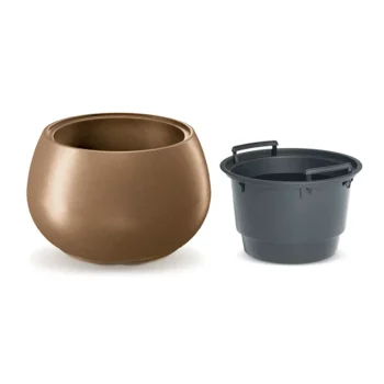 Donica Ogrodowa z Wkładem Owalna Heos Eco 43,6cm