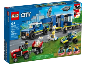 LEGO City Mobilne Centrum Dowodzenia Policji 60315 436el.