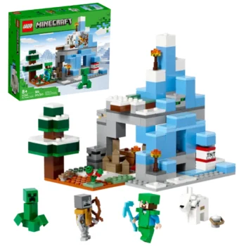 LEGO Minecraft Ośnieżone szczyty 21243 304el.