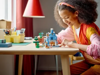 LEGO Minecraft Ośnieżone szczyty 21243 304el.