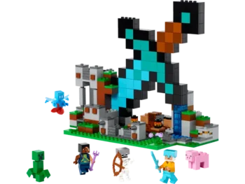 LEGO Minecraft Bastion miecza 21244 427el.