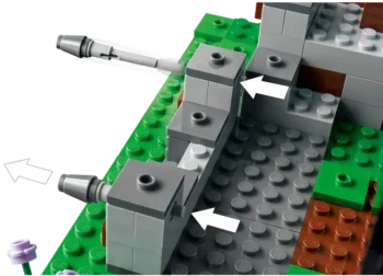 LEGO Minecraft Bastion miecza 21244 427el.