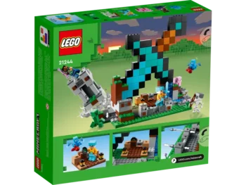 LEGO Minecraft Bastion miecza 21244 427el.