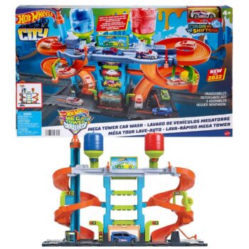 Hot Wheels City Zakręcona Megamyjnia