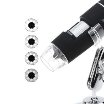 Mikroskop Cyfrowy na USB z Przybliżeniem x1600 2Mpx 8 LED