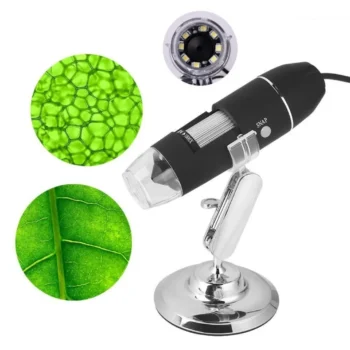 Mikroskop Cyfrowy na USB z Przybliżeniem x1600 2Mpx 8 LED