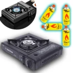 Kuchenka Turystyczna Gazowa Kuchenka Kempingowa + 4 Kartusze