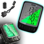 Licznik Rowerowy Komputer Prędkościomierz LED Podświetlenie