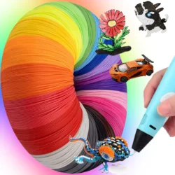 Wkłady do Długopisu 3D Pen 20 Kolorów Filamenty PLA 100m