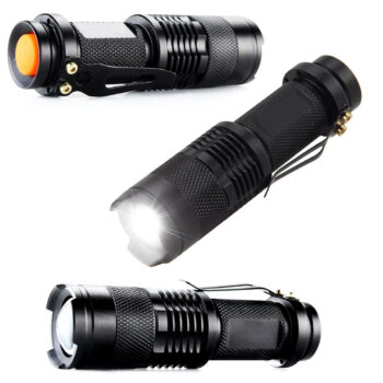 Latarka LED z ZOOM